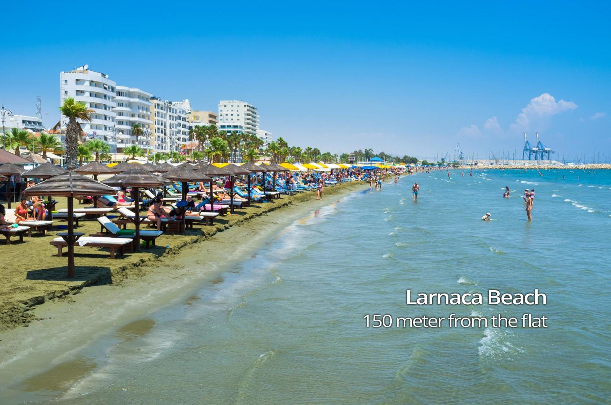 Paradise Palms Seaview Apartment Ларнака Екстериор снимка